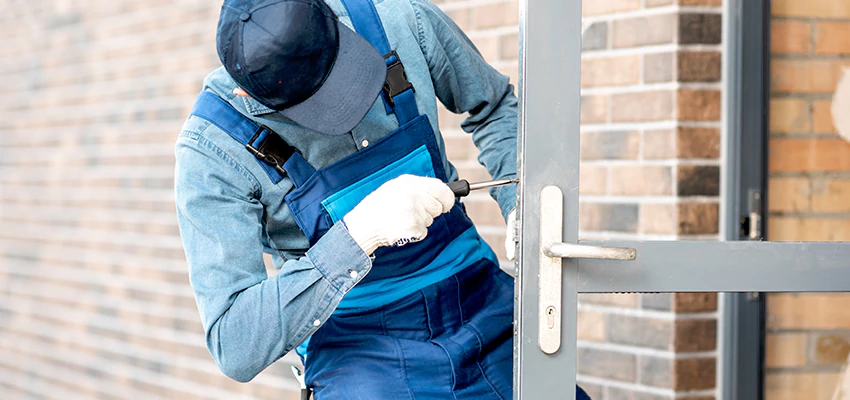 Pivot Storefront Door Locks Installation in East La Mirada, California